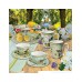 BRANDANI TAZZA THE' LIMONI SET 2 PEZZI NEW BONE CHINA